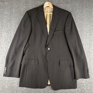 HUGO BOSS Bertolucci/Movie Suit Jacket Mens Sz 40R Wool Blend Two Button VTG 90s